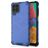 Mobigear Honeycomb Samsung Galaxy M33 Hülle Hardcase Backcover Stoßfest - Blau
