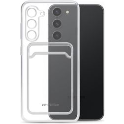 Mobilize Gelly Card Transparent Samsung Galaxy S23 Plus TPU (flexibel) Backcover mit Kartenfach - Transparent