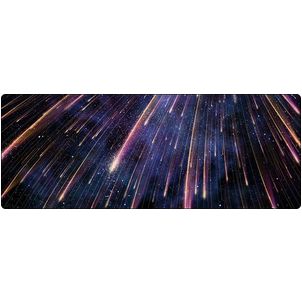 Mobigear Anti-Slip Mauspad - 40 x 90 CM - Meteor Rain