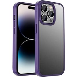 Mobigear Crystal iPhone 14 Pro Max Hülle Hardcase Backcover Stoßfest - Lila