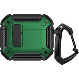 Mobigear Armor Clip Apple AirPods 4 Hardcase Hülle - Grün