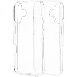 Mobiparts Classic Durchsichtig iPhone 16 Hülle Flexibles TPU Backcover - Transparent