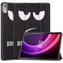 Mobigear Tri-Fold Lenovo Tab P11 Gen 2 Hülle Klapphülle - Do Not Touch