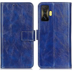 Mobigear Basic POCO F4 GT Hülle Klapphülle Geldbörse - Blau