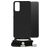 Mobilize Lanyard Gelly Samsung Galaxy A32 4G Flexibles TPU Handykette - Schwarz