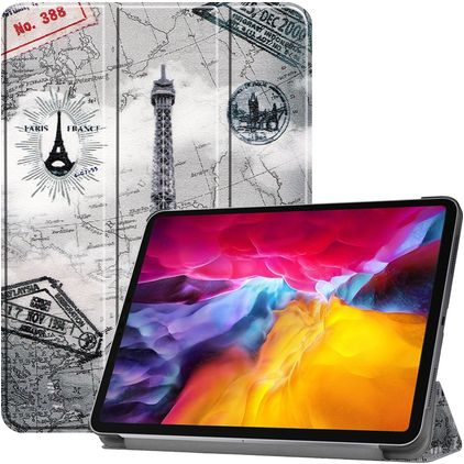 Mobigear Tri-Fold iPad Pro 11 Zoll (2022) Hülle Klapphülle - Eiffelturm