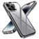 Mobigear Crystal iPhone 14 Pro Hülle Hardcase Backcover - Transparent / Grau