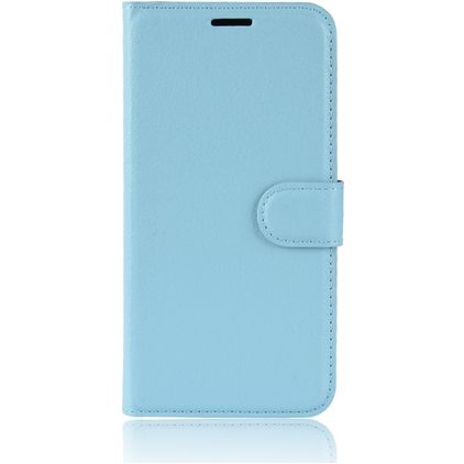 Mobigear Classic OPPO Reno 3 Pro Hülle Klapphülle Geldbörse - Blau