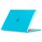 Mobigear Cream Matte Sparkling MacBook Air 13 Zoll (2022-2025) Hardcase Hülle MacBook Case - Blau - Model A2681 / A3113 / A3240