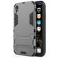 Mobigear Armor Stand iPhone XR Hülle Hardcase Backcover Stoßfest mit Ständer - Grau