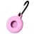 Mobigear Circle Key Apple AirTag Hülle Flexibles TPU Schlüsselanhänger - Pink