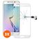 Mobigear Premium Samsung Galaxy S6 Edge Plus Panzerglas Displayschutz - Hüllenfreundlich - Weiß (3er Pack)