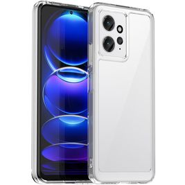 Mobigear Crystal Durchsichtig Xiaomi Redmi Note 12 Hülle Hardcase Backcover - Transparent