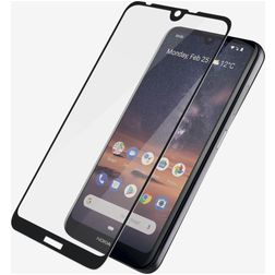 PanzerGlass Edge to Edge Nokia 3.2 Panzerglas Displayschutz - Hüllenfreundlich - Schwarz