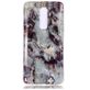 Mobigear Marble OnePlus 6 Hülle Flexibles TPU Backcover - Grau
