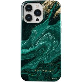 Burga Tough iPhone 15 Pro Hülle Hardcase Backcover Stoßfest - Emerald Pool