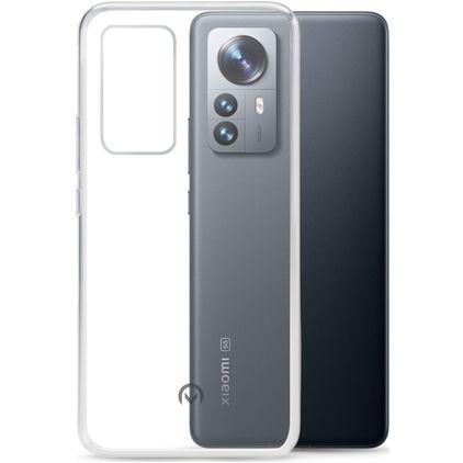 Mobilize Gelly Durchsichtig Xiaomi 12 Pro Hülle Flexibles TPU Backcover - Transparent
