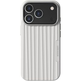 Nudient Bold iPhone 17 Pro MagSafe Hülle Hardcase Backcover - Chalk White