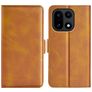 Mobigear Slim Magnet OnePlus 15 Hülle Klapphülle Geldbörse - Cognac