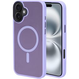 Mobiparts Hardcover iPhone 16 Plus MagSafe Hülle Hardcase Backcover - Satin Lila