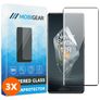 Mobigear Premium OnePlus 12R Panzerglas Gehärtetes Glas Displayschutz - Hüllenfreundlich (3er Pack)