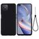 Mobigear Rubber Touch OPPO Reno 4 Z 5G Silikon Hülle Backcover - Schwarz