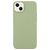 Mobigear Colors iPhone 14 Plus Hülle Flexibles TPU Backcover - Grün