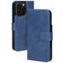 Mobiparts Classic Wallet MagSafe iPhone 16 Pro MagSafe Hülle Klapphülle Geldbörse - Steel Blue