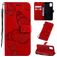 Mobigear Butterfly Samsung Galaxy A51 Klapphülle Portemonnaie - Rot