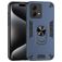 Mobigear Armor Ring Motorola Moto G84 Hardcase Backcover Shockproof mit Ringhalter - Blau