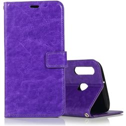 Mobigear Wallet Samsung Galaxy A40 Hülle Klapphülle Geldbörse - Lila