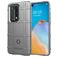 Mobigear Rugged Shield Huawei P40 Pro Plus Hülle Flexibles TPU Backcover Stoßfest - Grau