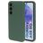 Mobiparts Samsung Galaxy A55 Silikon Hülle Backcover - Forest Green