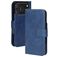 Mobiparts Classic Wallet iPhone 17 Pro MagSafe Hülle Klapphülle - Steel Blue