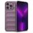 Mobigear Bumpy iPhone 14 Pro Max Hülle Flexibles TPU Backcover - Lila