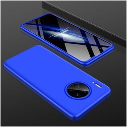Mobigear TriGuard Huawei Mate 30 Hülle Hardcase Backcover - Blau
