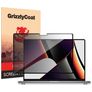 GrizzlyCoat MacBook Pro 14 Zoll (2021-2026) Displayschutz Privacy Schutzfolie - Hüllenfreundlich - Schwarz