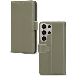 Mobilize Premium Gelly Wallet Samsung Galaxy S24 Ultra Hülle Klapphülle Geldbörse - Grün