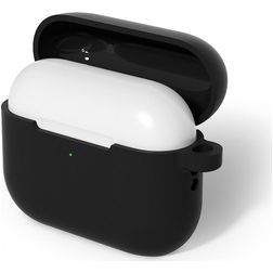Mobigear Colors Apple AirPods Pro 3 Hülle Silikon (flexibel) - Schwarz