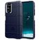 Mobigear Rugged Shield Realme 7 Pro Hülle Flexibles TPU Backcover Stoßfest - Blau