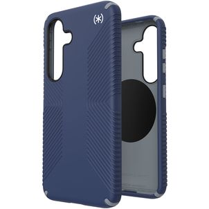Speck Presidio2 Grip Magnet Samsung Galaxy S25 MagSafe Hülle Hardcase Backcover Stoßfest - Coastal Blue
