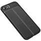 Mobigear Luxury iPhone SE (2022) Hülle Flexibles TPU Backcover - Schwarz