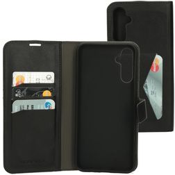 Mobiparts Classic Wallet Samsung Galaxy A14 Klapphülle Portemonnaie - Schwarz