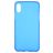 Mobigear Colors iPhone XS Max Hülle Flexibles TPU Backcover - Blau