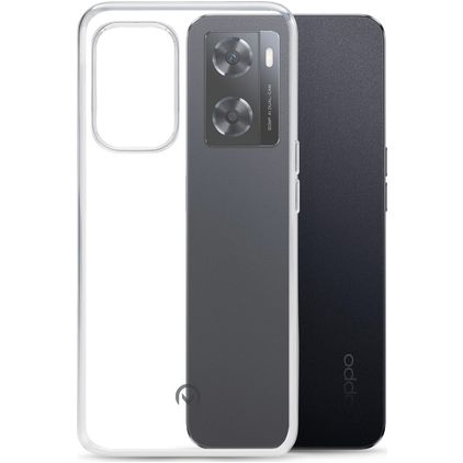 Mobilize Gelly Durchsichtig OPPO A57s Hülle Flexibles TPU Backcover - Transparent