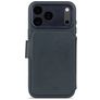 Decoded Detachable Wallet iPhone 17 Pro MagSafe Hülle Echtes Leder Abnehmbare 2in1 Klapphülle Geldbörse - Navy Shadow