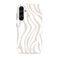 MIO Samsung Galaxy A55 MagSafe Hülle Hardcase Backcover - Sandy Zebra