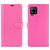 Mobigear Classic Samsung Galaxy A42 Hülle Klapphülle Geldbörse - Magenta