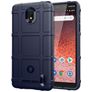 Mobigear Rugged Shield Nokia 1 Plus Hülle Flexibles TPU Backcover Stoßfest - Blau