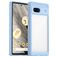 Mobigear Crystal Google Pixel 7a Hardcase Backcover - Transparent / Blau